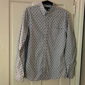 Banana Republic Sz M Slim Flex shirt